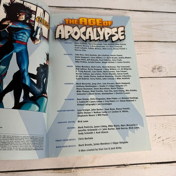 X-Men Age Of Apocalypse Twilight 2016 Comics Manga and Graphic Novel Paperback - Picture 6 of 9